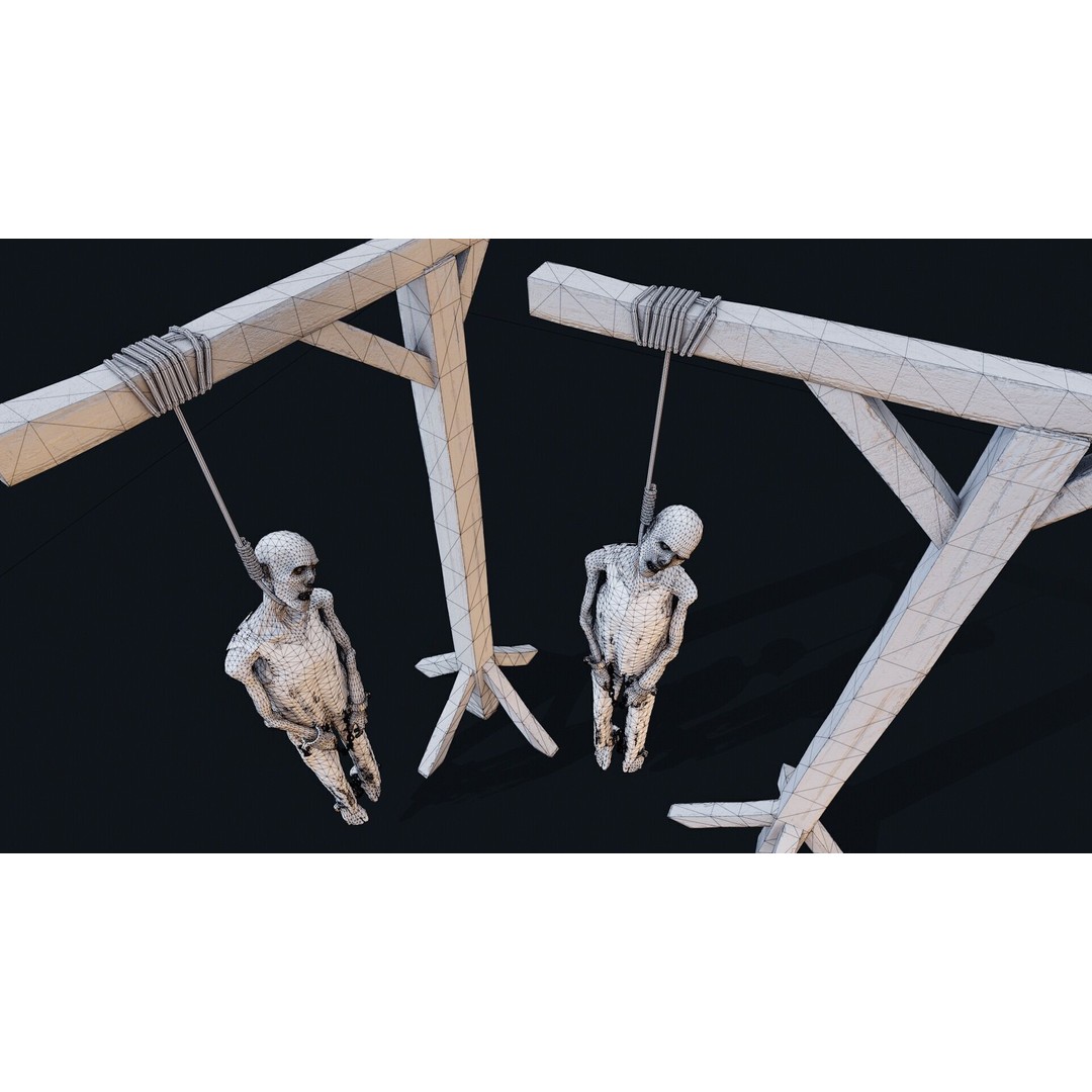 Human Corpse 3D Model – Low Poly Realistic Character for Science - View 12