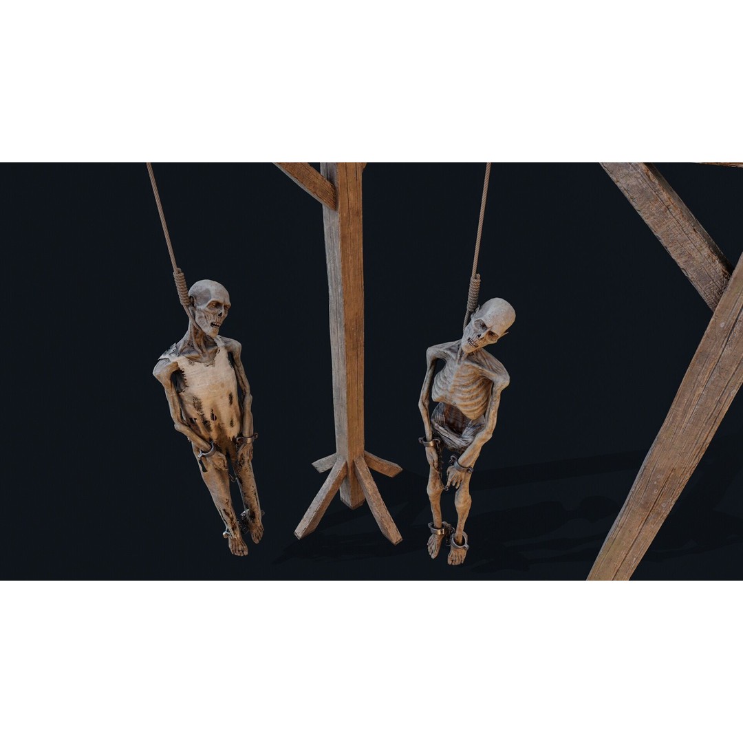 Human Corpse 3D Model – Low Poly Realistic Character for Science - View 6