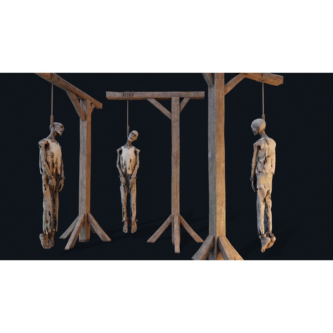 Human Corpse 3D Model – Low Poly Realistic Character for Science - View 8