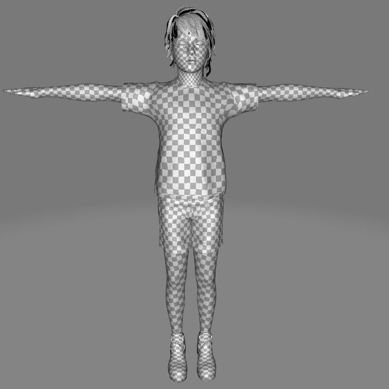Isabella - Low-Poly Game-Ready 3D Model