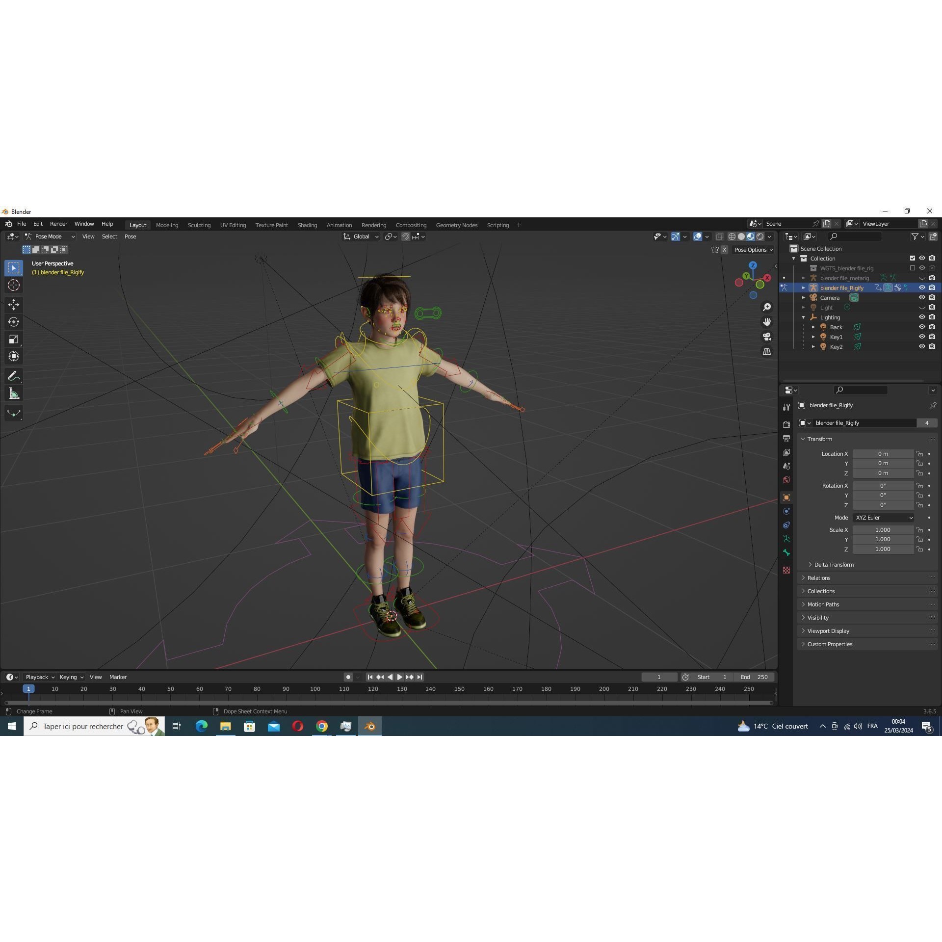 Isabella - Low-Poly Game-Ready 3D Model - View 13