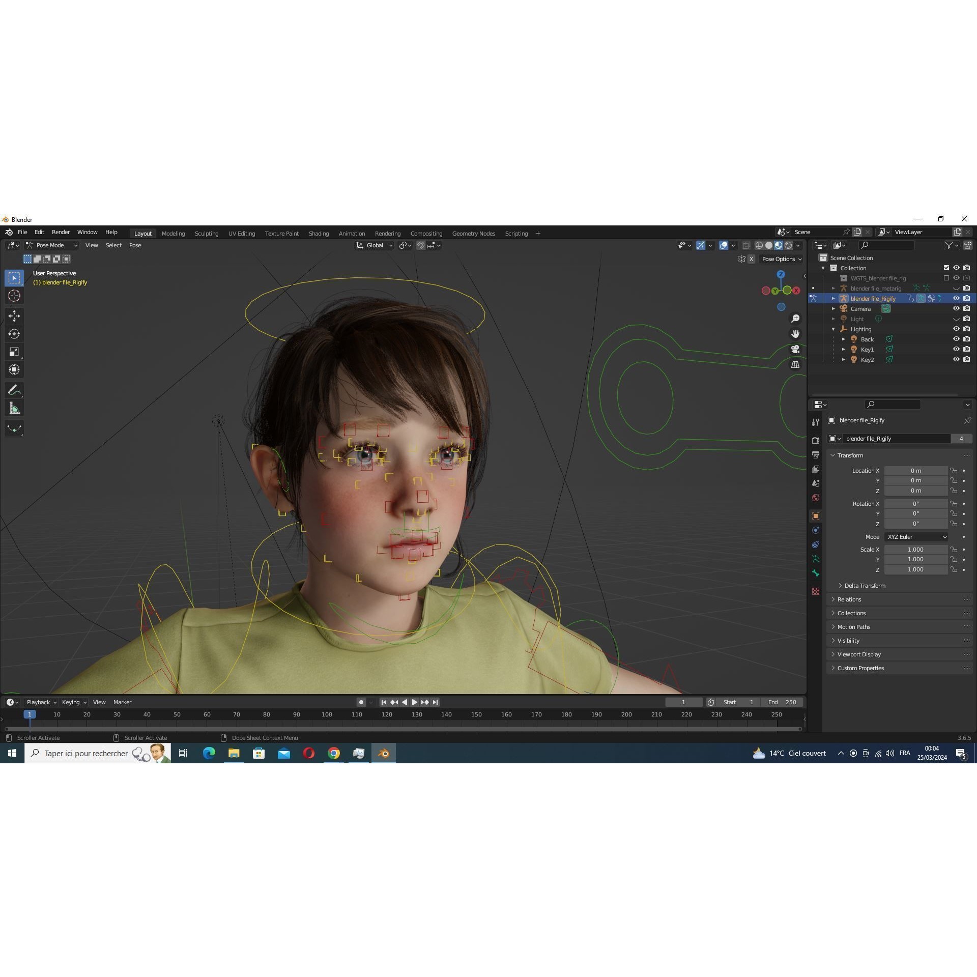 Isabella - Low-Poly Game-Ready 3D Model - View 14