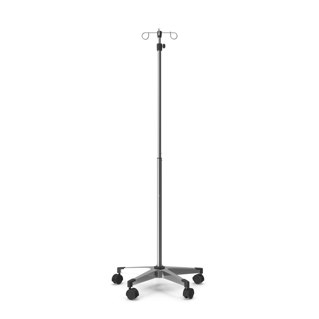 Hospital Drip Stand 3D Model – Low Poly Medical Asset, FBX, PBR - View 16