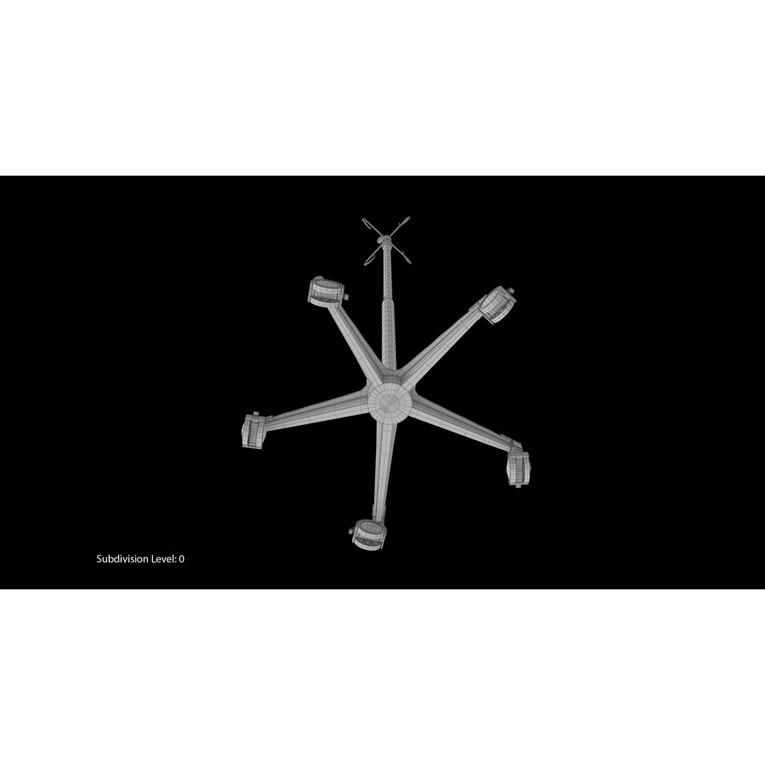 Hospital Drip Stand 3D Model – Low Poly Medical Asset, FBX, PBR - View 28