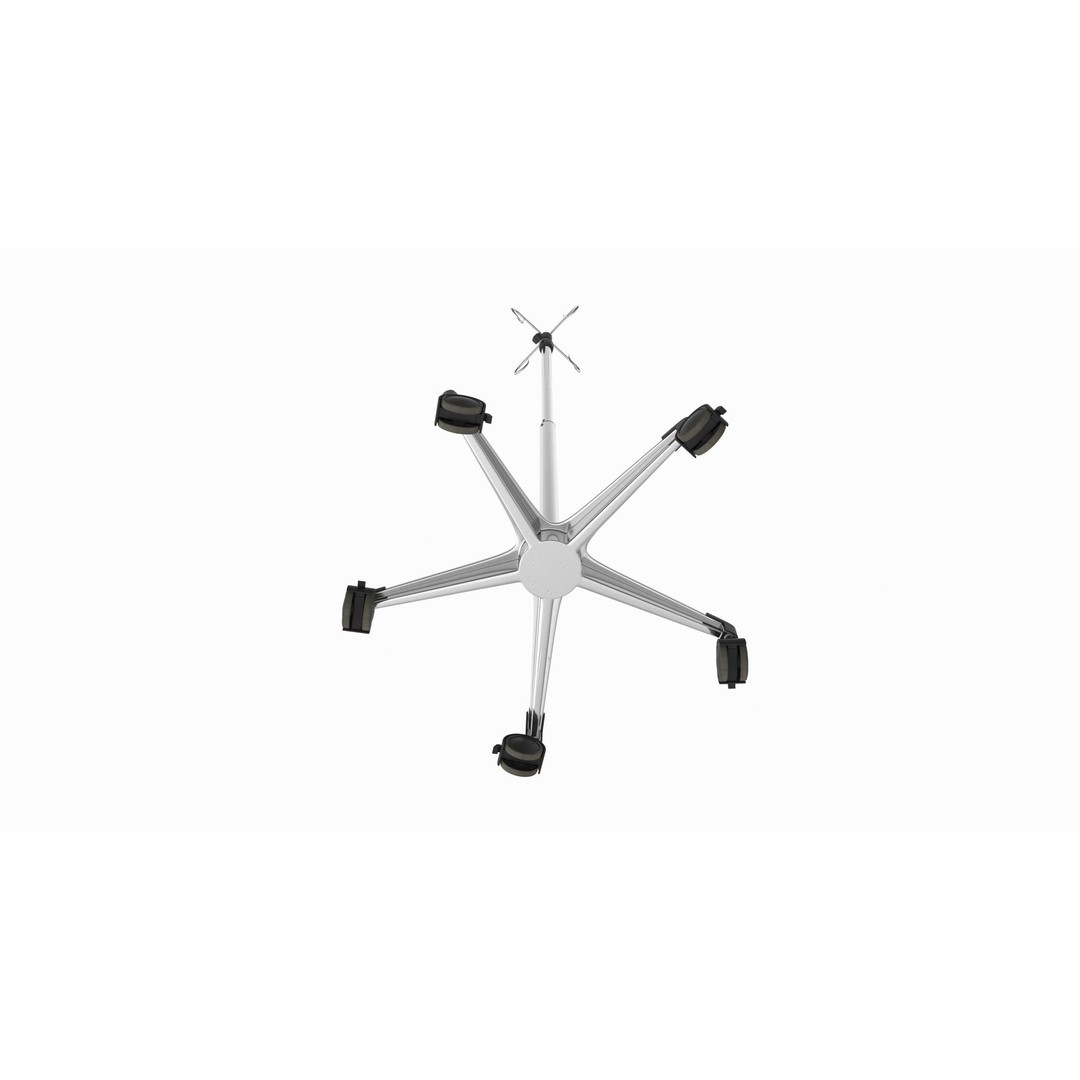 Hospital Drip Stand 3D Model – Low Poly Medical Asset, FBX, PBR - View 9