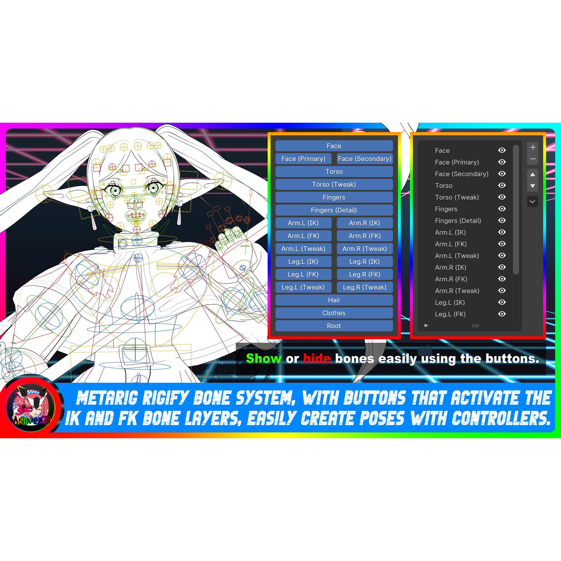 Frieren - Rigged Anime Character 3D Model - View 5