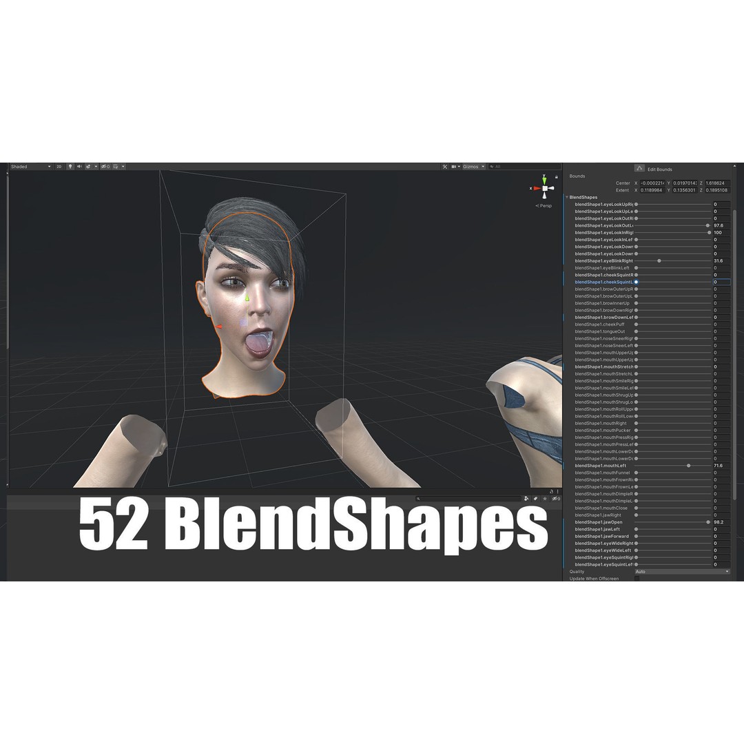 Assassin Girl 3D Model – Low Poly Rigged Character for Games, FBX - View 33