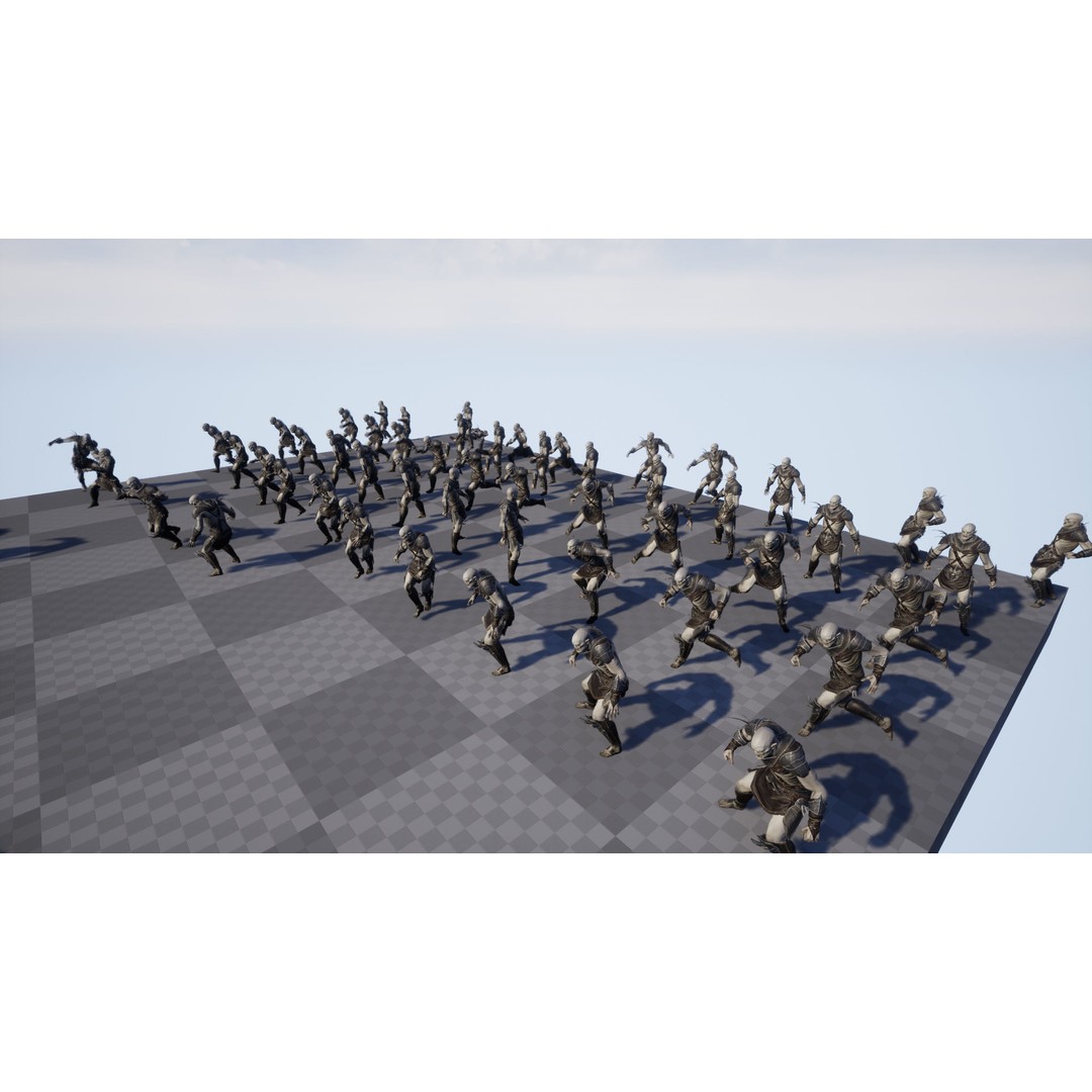 Orc 3D Model – Low Poly Game Ready Character with Rigging - View 26