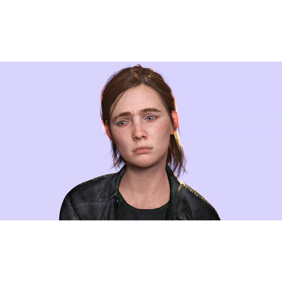 Ellie Survivor 3D Model – Low Poly Rigged Character for Animation - View 14