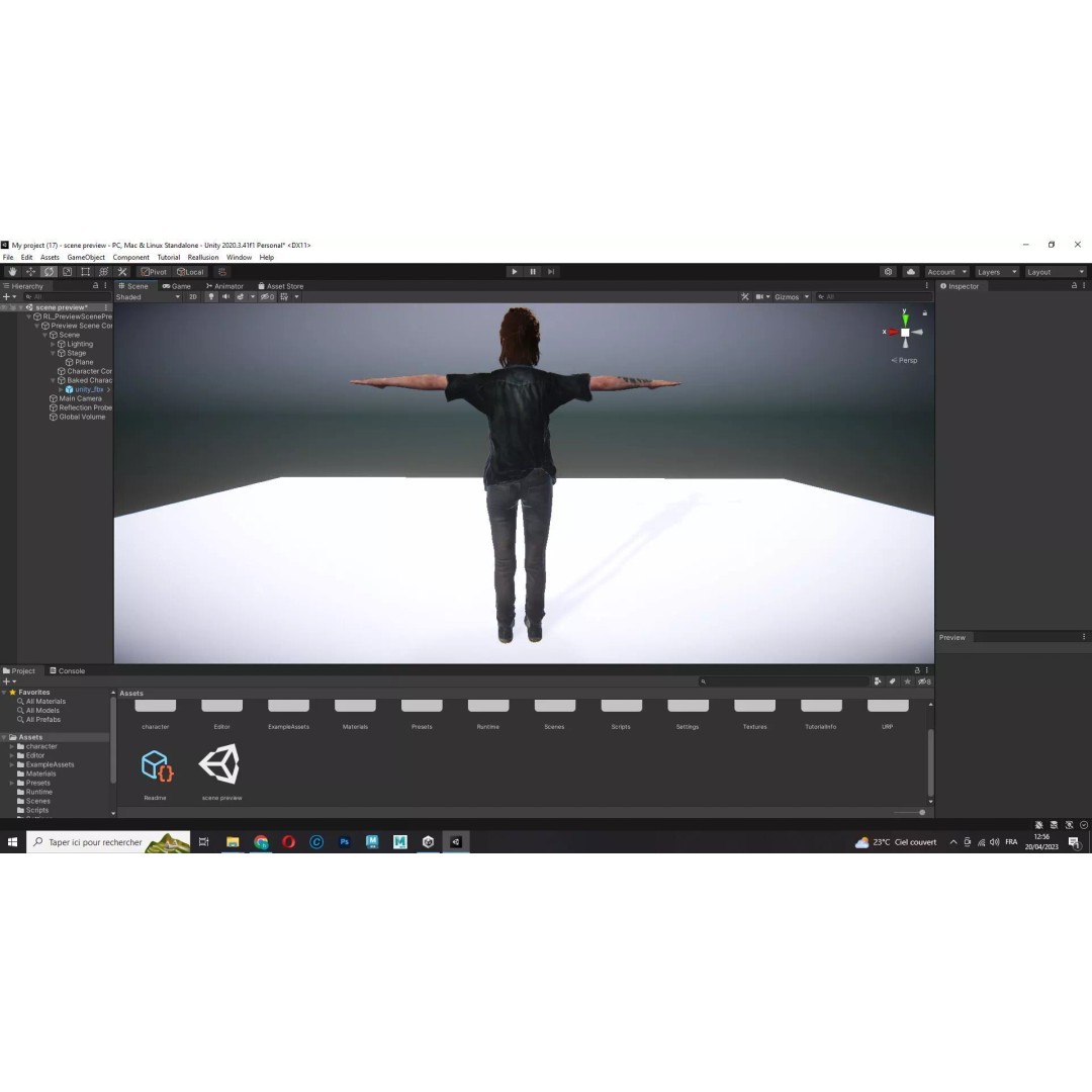 Ellie Survivor 3D Model – Low Poly Rigged Character for Animation - View 29
