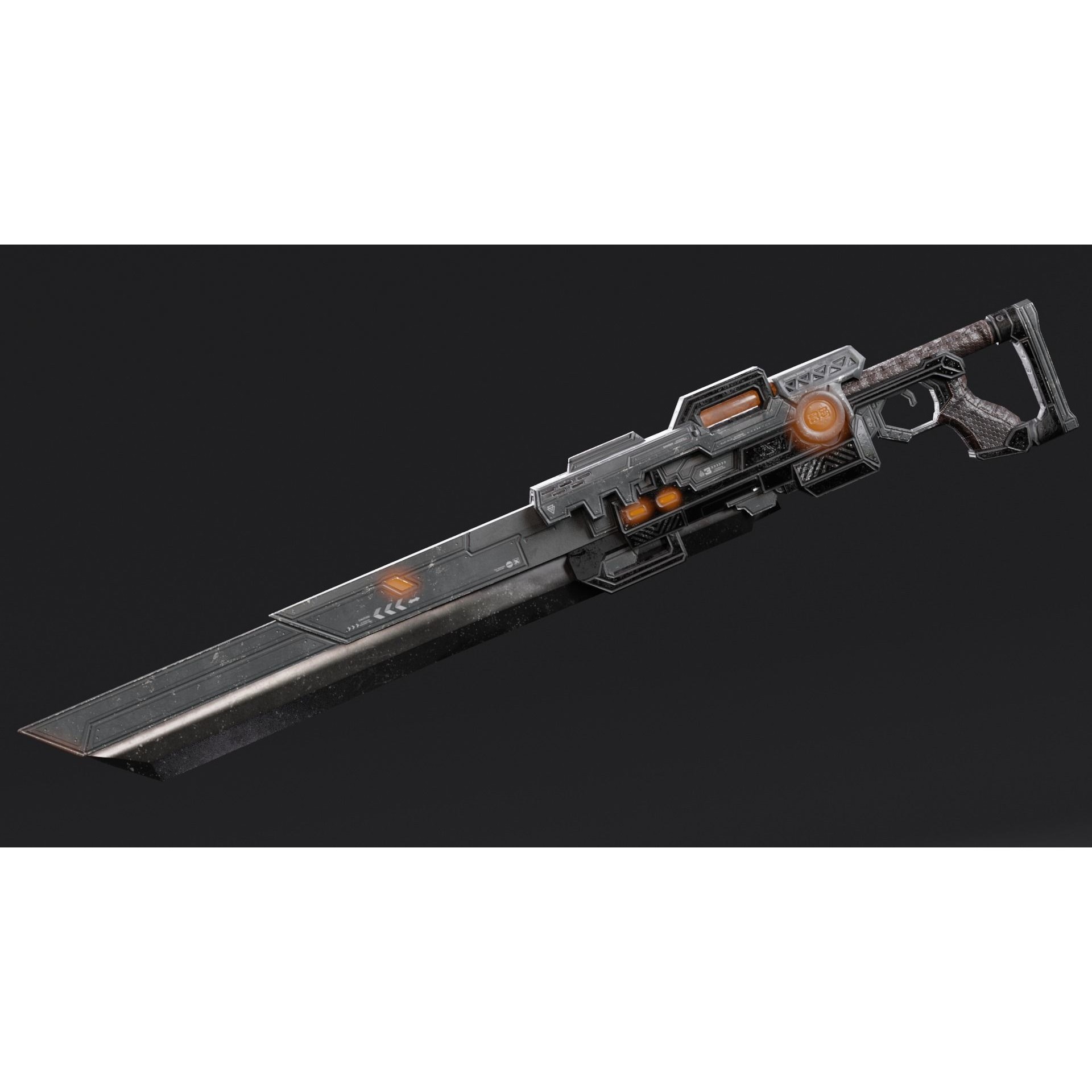 Cybernetic Soldier Perseus - Low-Poly Game-Ready 3D Model - View 28