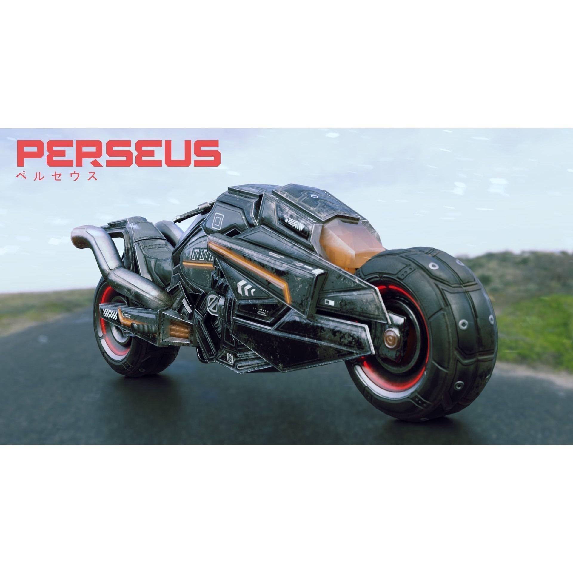 Cybernetic Soldier Perseus - Low-Poly Game-Ready 3D Model - View 41