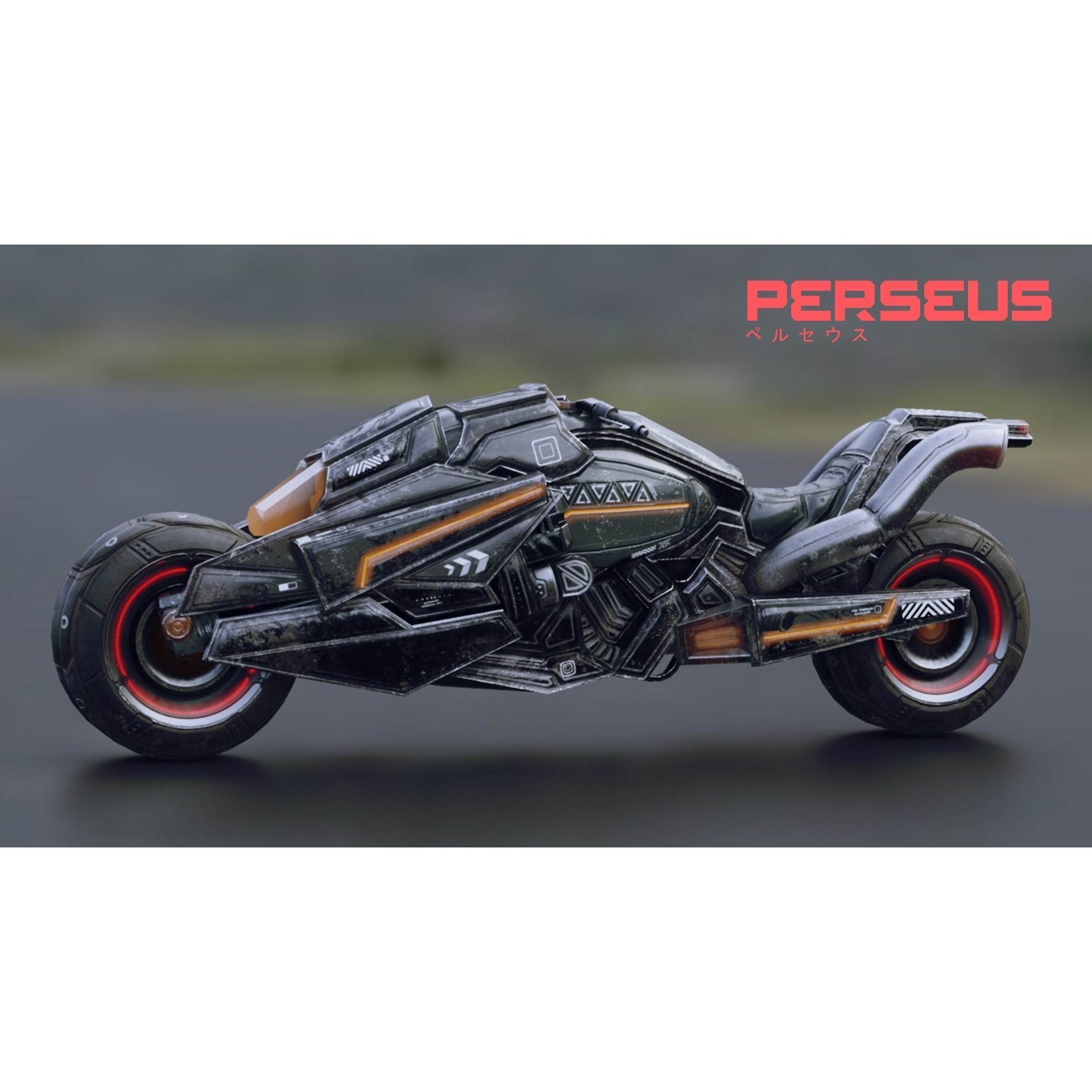 Cybernetic Soldier Perseus - Low-Poly Game-Ready 3D Model - View 50