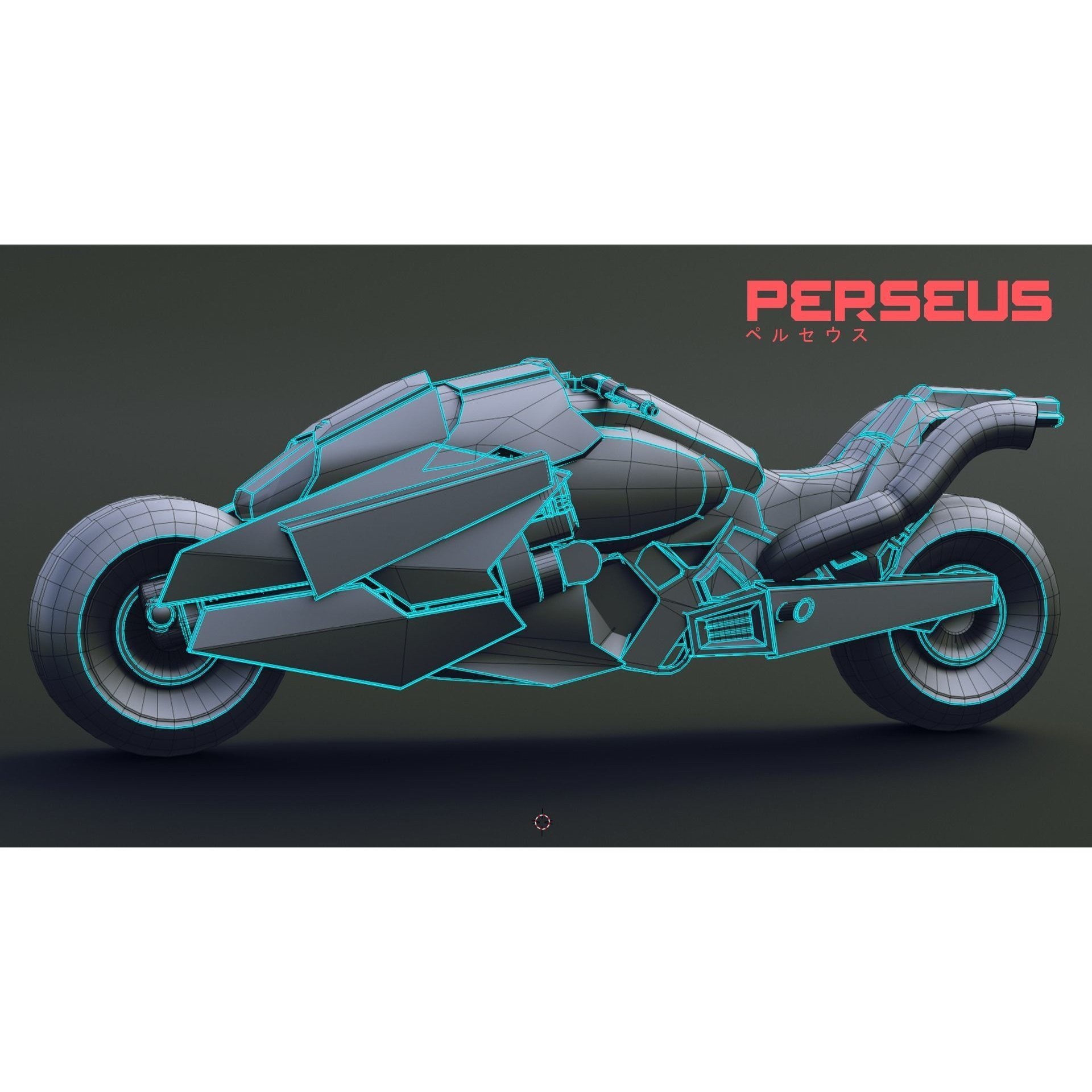Cybernetic Soldier Perseus - Low-Poly Game-Ready 3D Model - View 52
