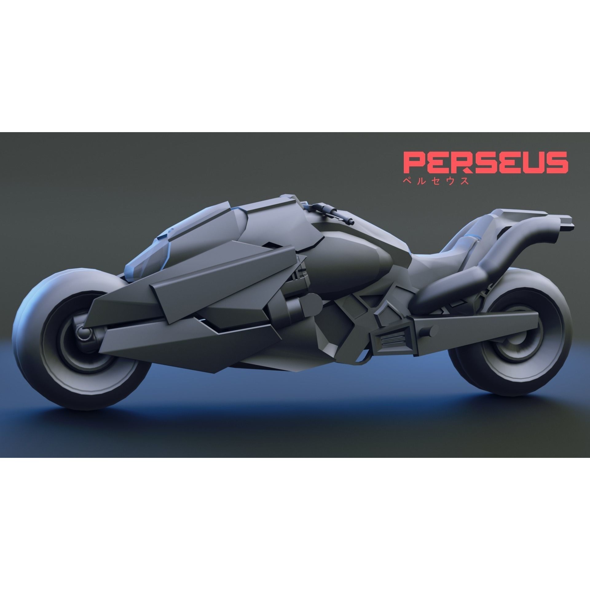 Cybernetic Soldier Perseus - Low-Poly Game-Ready 3D Model - View 54