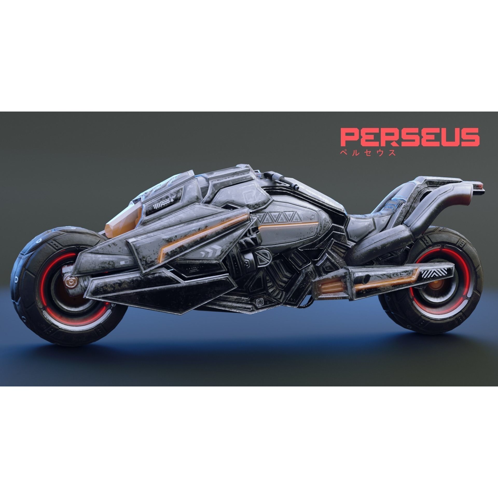 Cybernetic Soldier Perseus - Low-Poly Game-Ready 3D Model - View 56