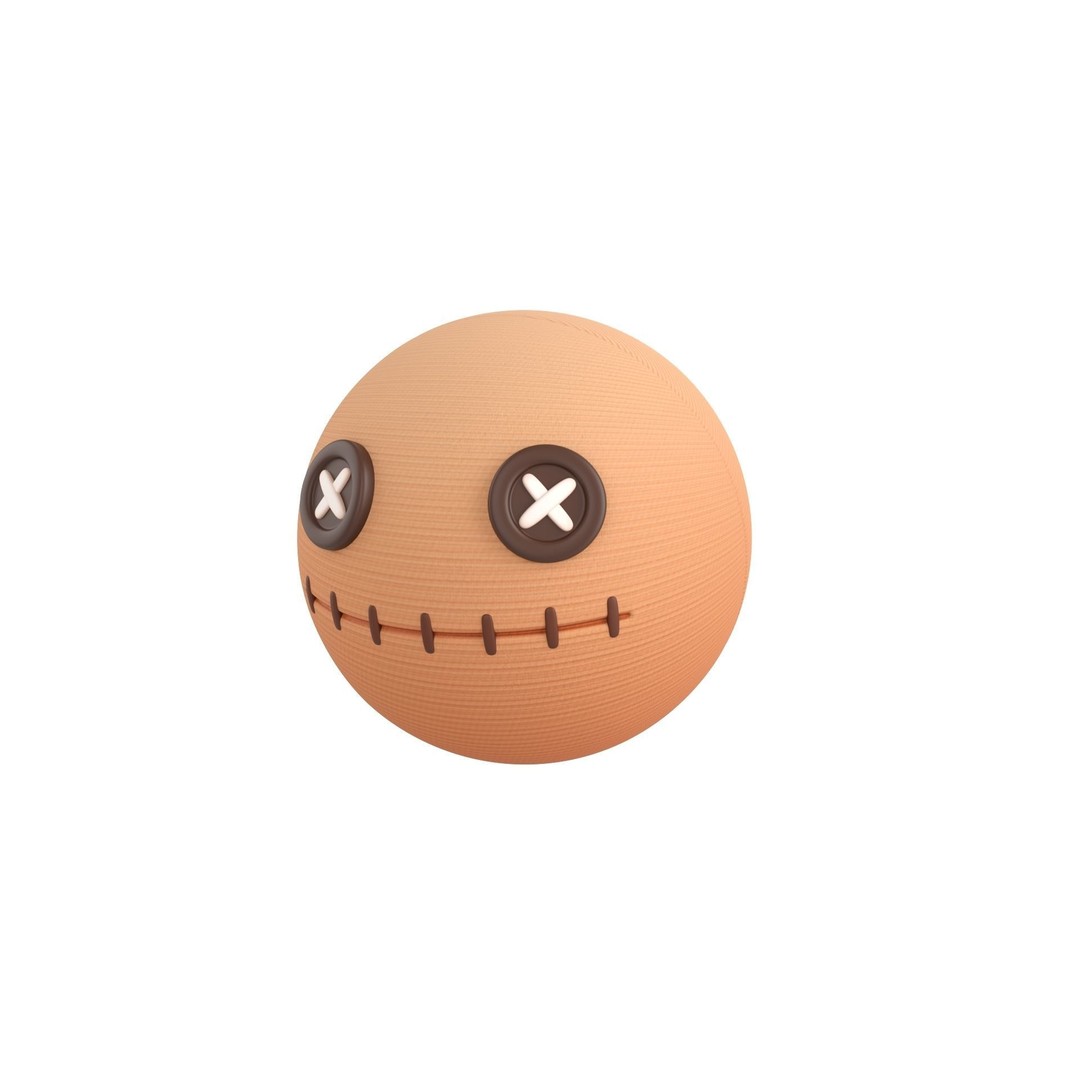 Cartoon Head Pack 3D Model – Unique Character Designs, FBX, OBJ - View 33