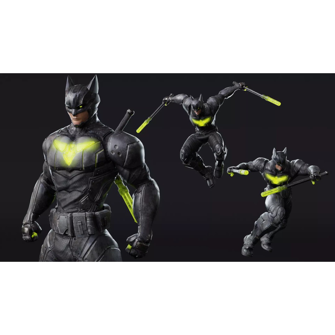 Howlman 3D Model – Low Poly Rigged Superhero Asset, FBX - View 18