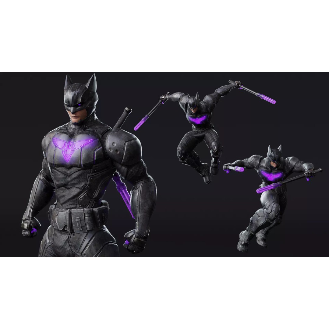 Howlman 3D Model – Low Poly Rigged Superhero Asset, FBX - View 20
