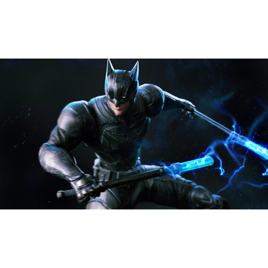 Howlman 3D Model – Low Poly Rigged Superhero Asset, FBX - View 9