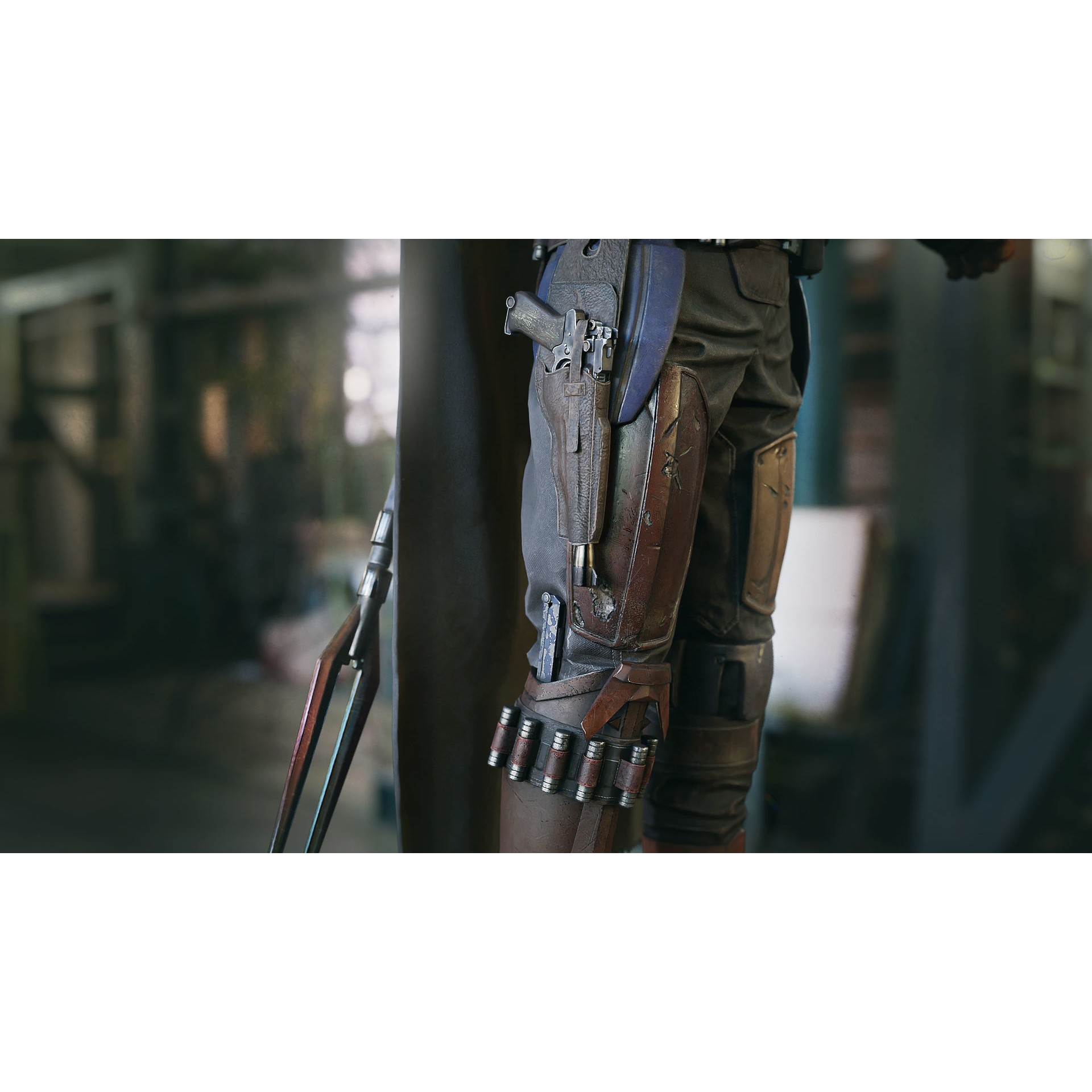 Mandalorian Armor - Low-Poly Game-Ready 3D Model - View 4