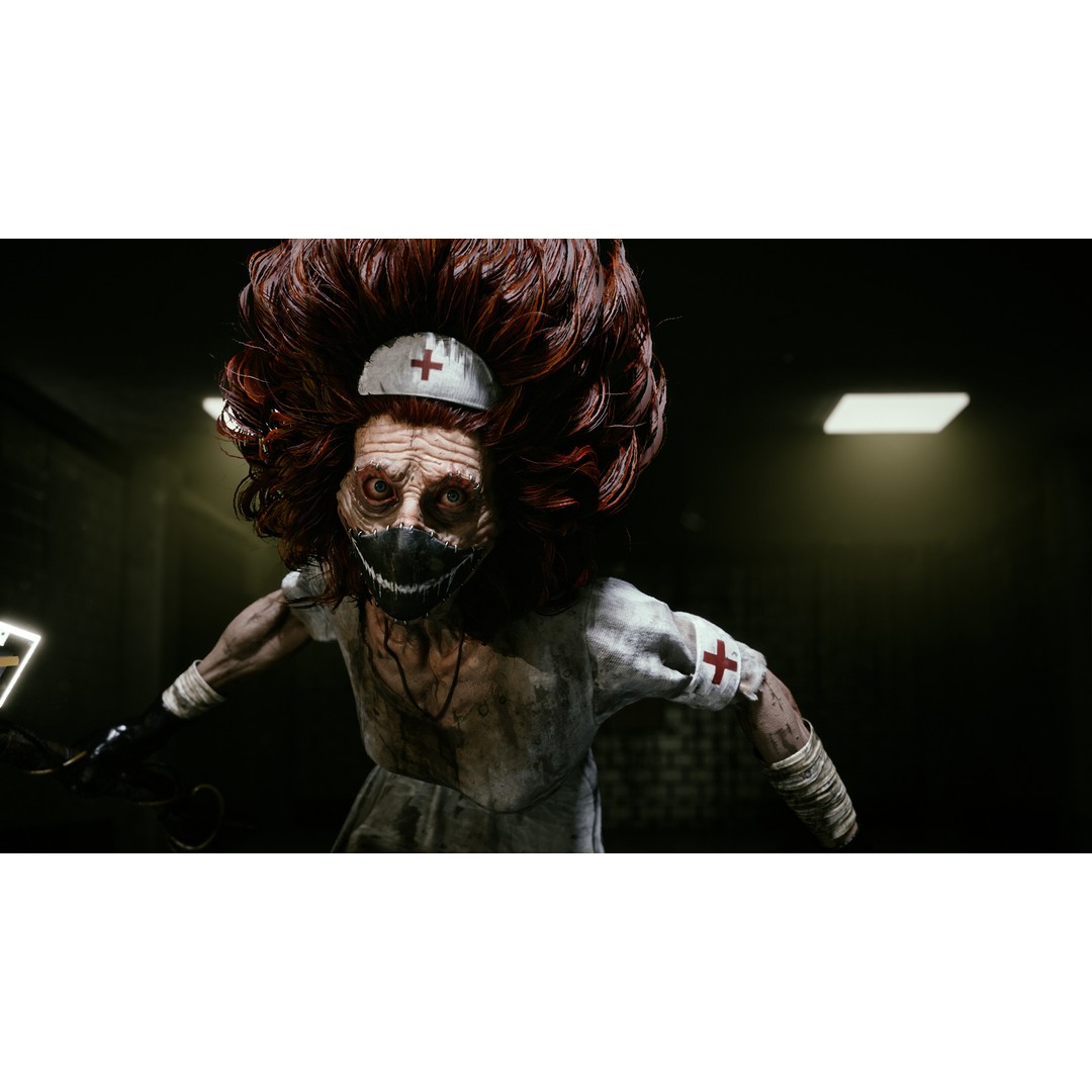 Crazy Nurse 3D Model – Low-Poly Rigged Character with Animations - View 12