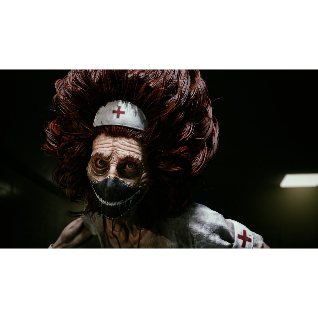 Crazy Nurse 3D Model – Low-Poly Rigged Character with Animations - View 5