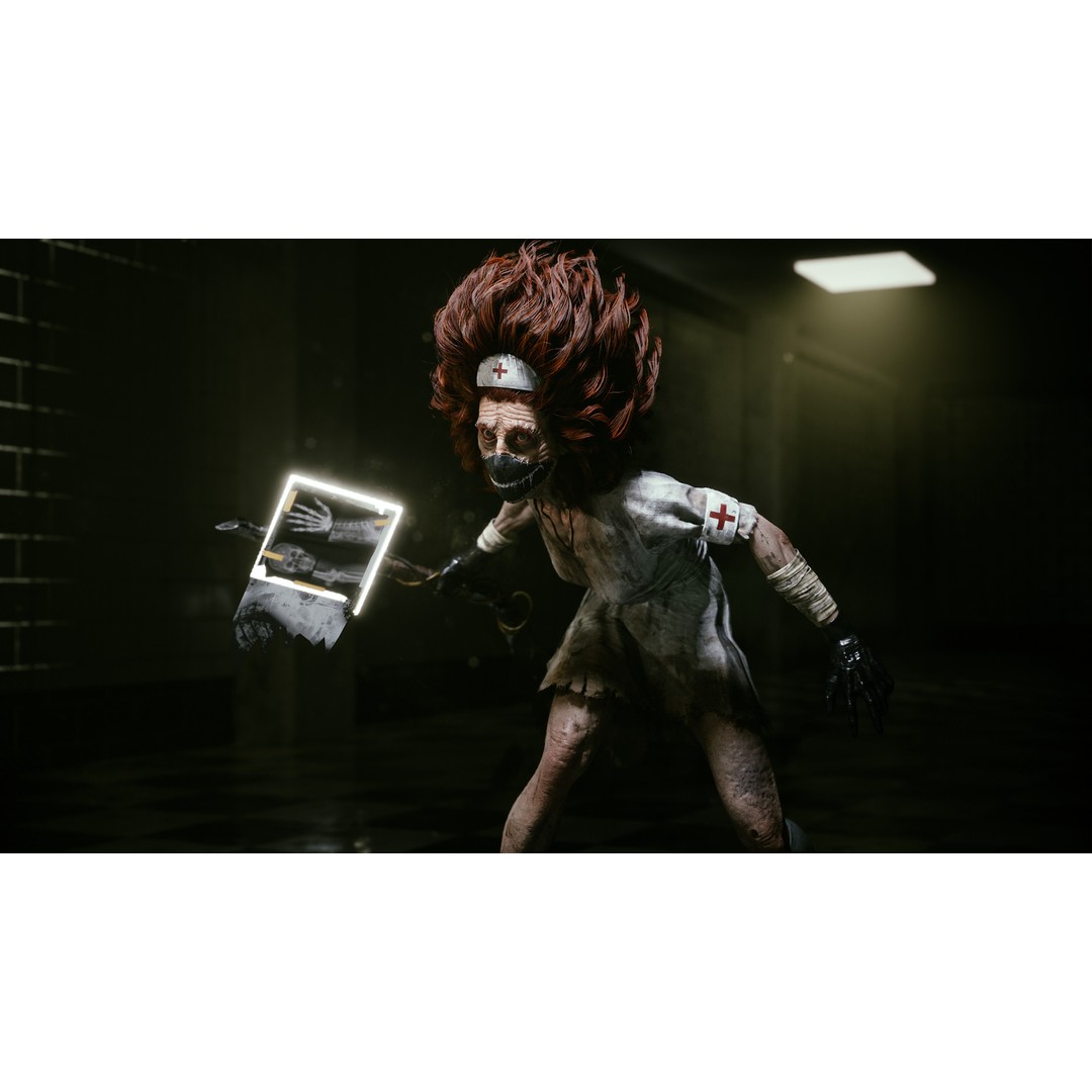 Crazy Nurse 3D Model – Low-Poly Rigged Character with Animations - View 7