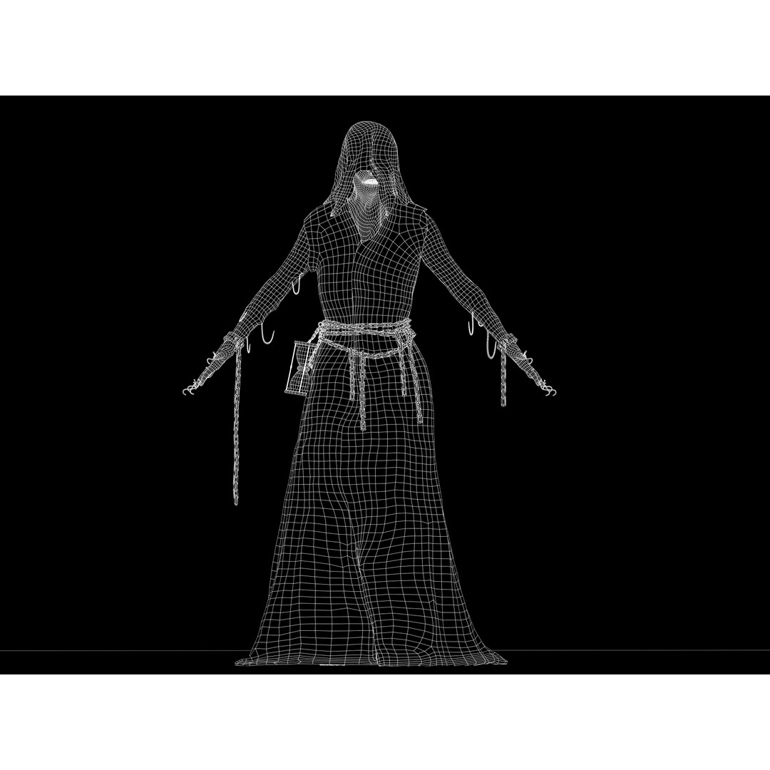 Belphegor Demon 3D Model – Low Poly Rigged Character, FBX, OBJ - View 13