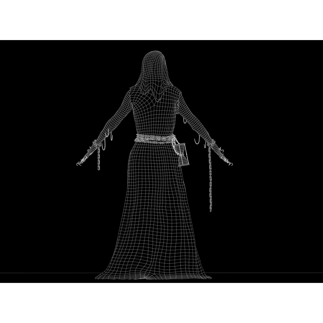 Belphegor Demon 3D Model – Low Poly Rigged Character, FBX, OBJ - View 14