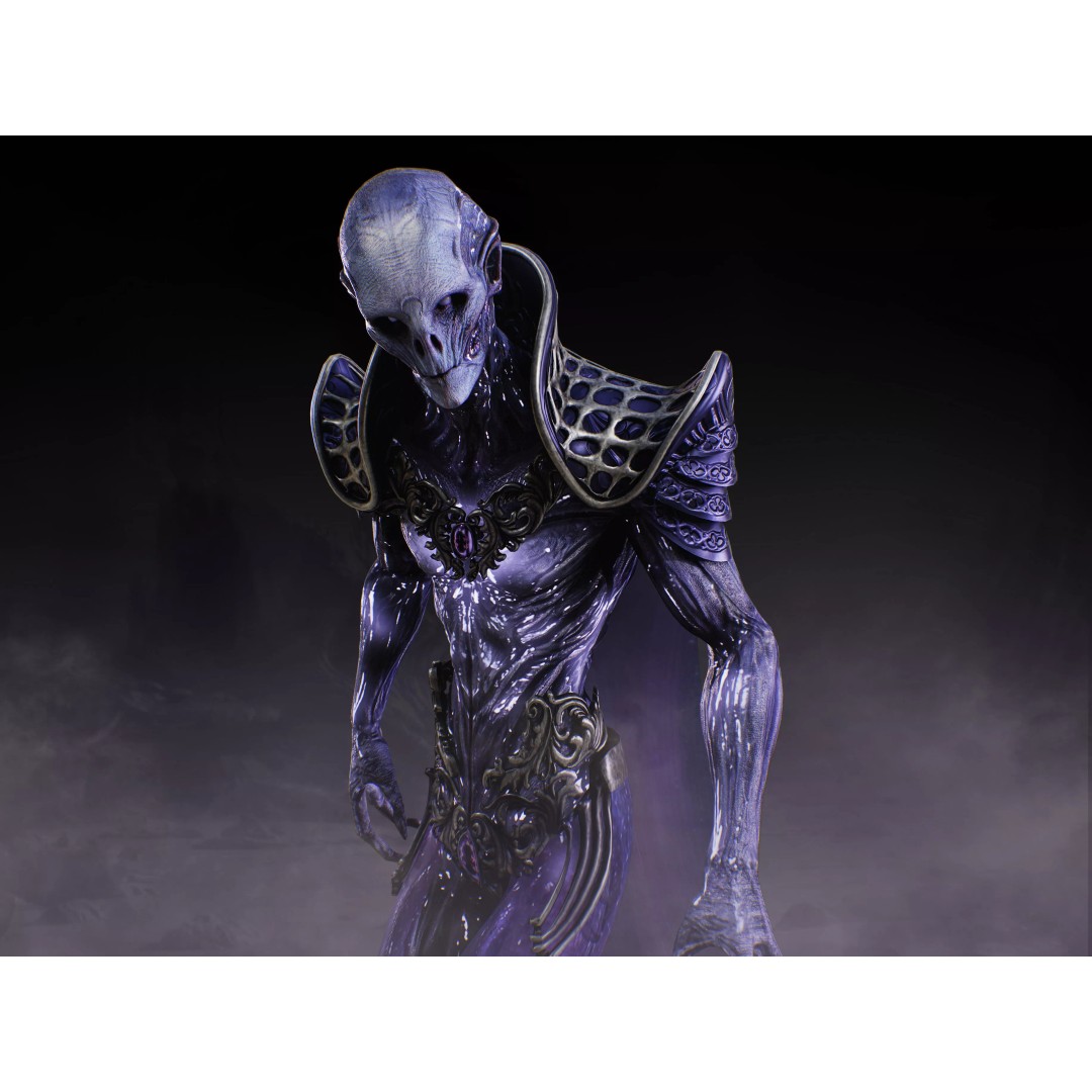 Alien Starfarer 3D Model – Low Poly Rigged Sci-Fi Character, FBX - View 5
