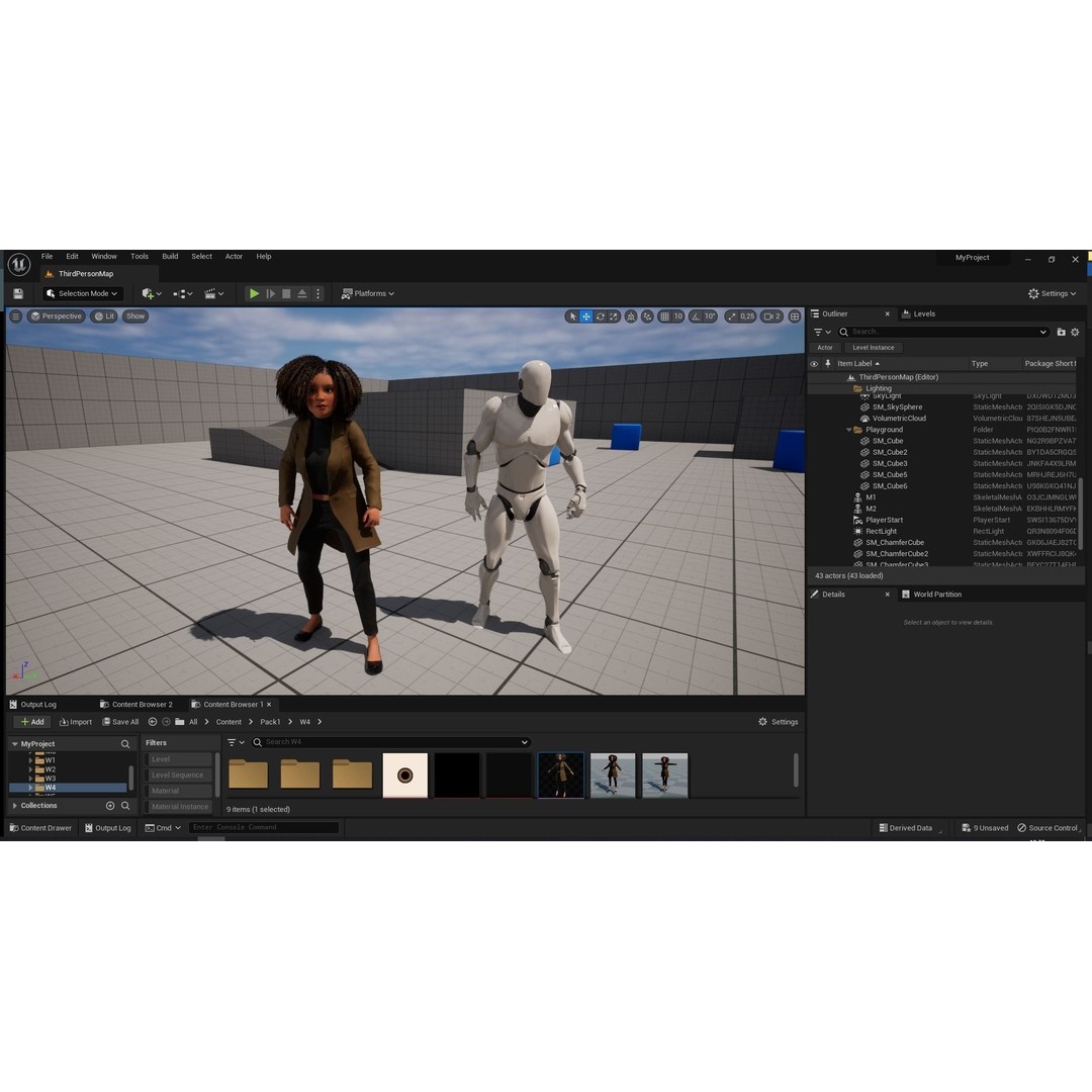 Classic Afro 3D Model – Cartoon Rigged Character, FBX, Blender - View 28
