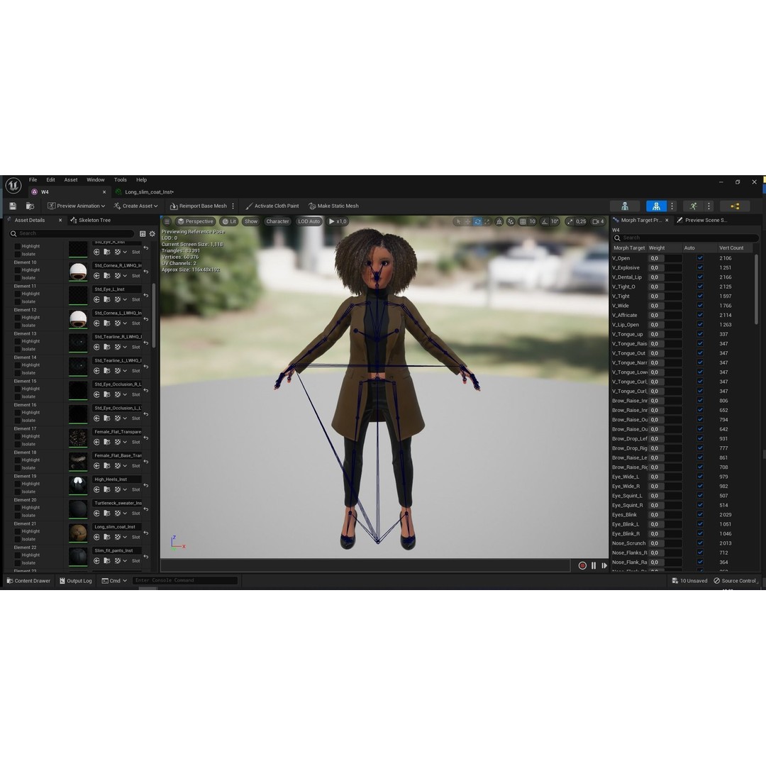 Classic Afro 3D Model – Cartoon Rigged Character, FBX, Blender - View 29