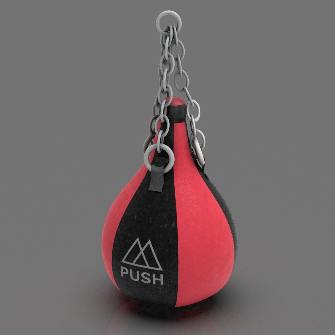 Boxing Equipment 3D Model – High Poly Game Asset, PBR Textures - View 5