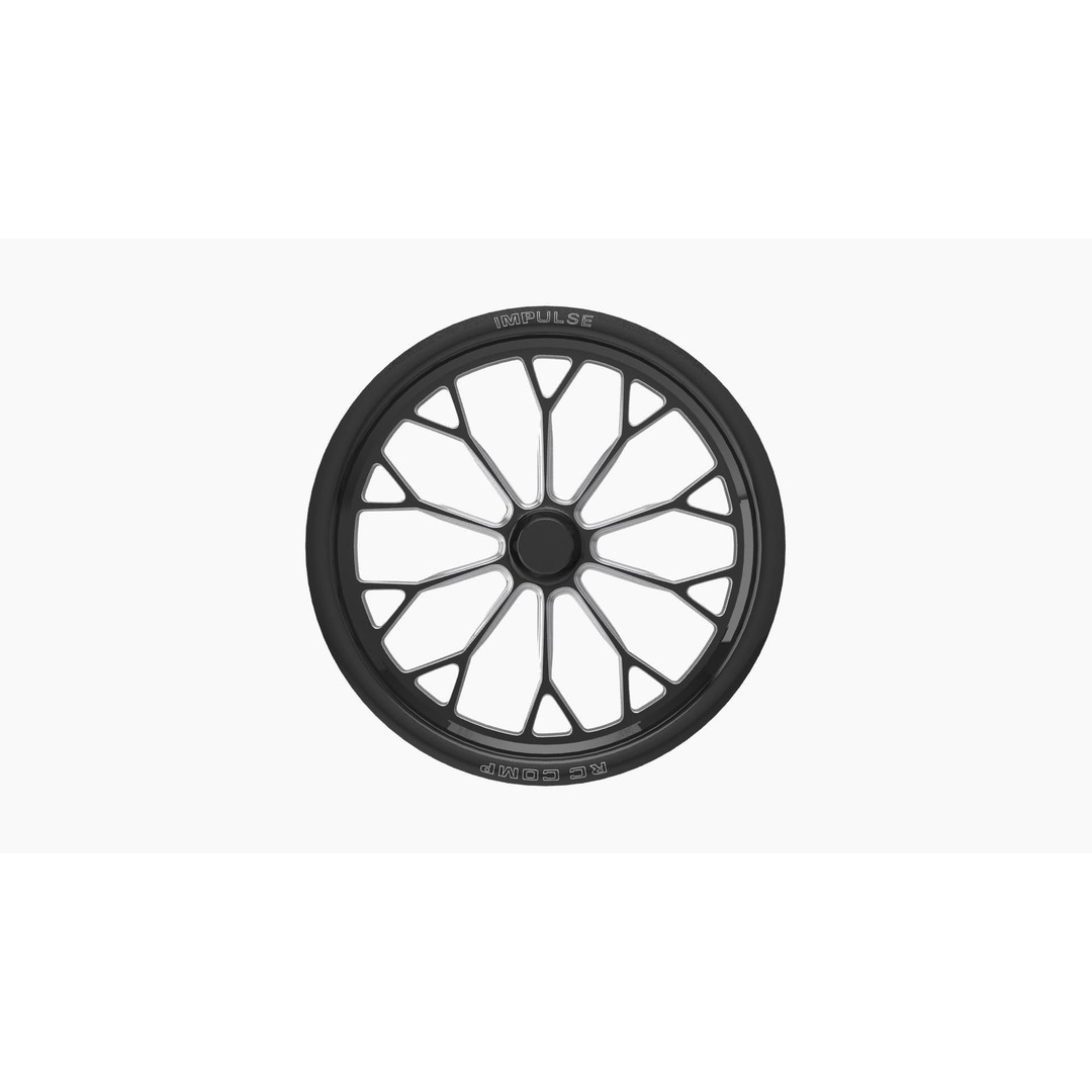 RC Components Impulse Drag Front Wheel 3D Model – Low Poly Game Asset, FBX - View 3