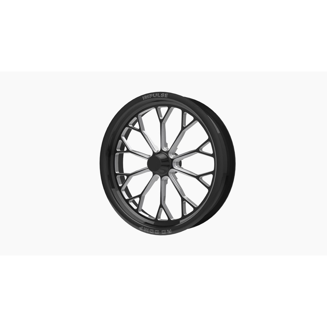 RC Components Impulse Drag Front Wheel 3D Model – Low Poly Game Asset, FBX - View 4