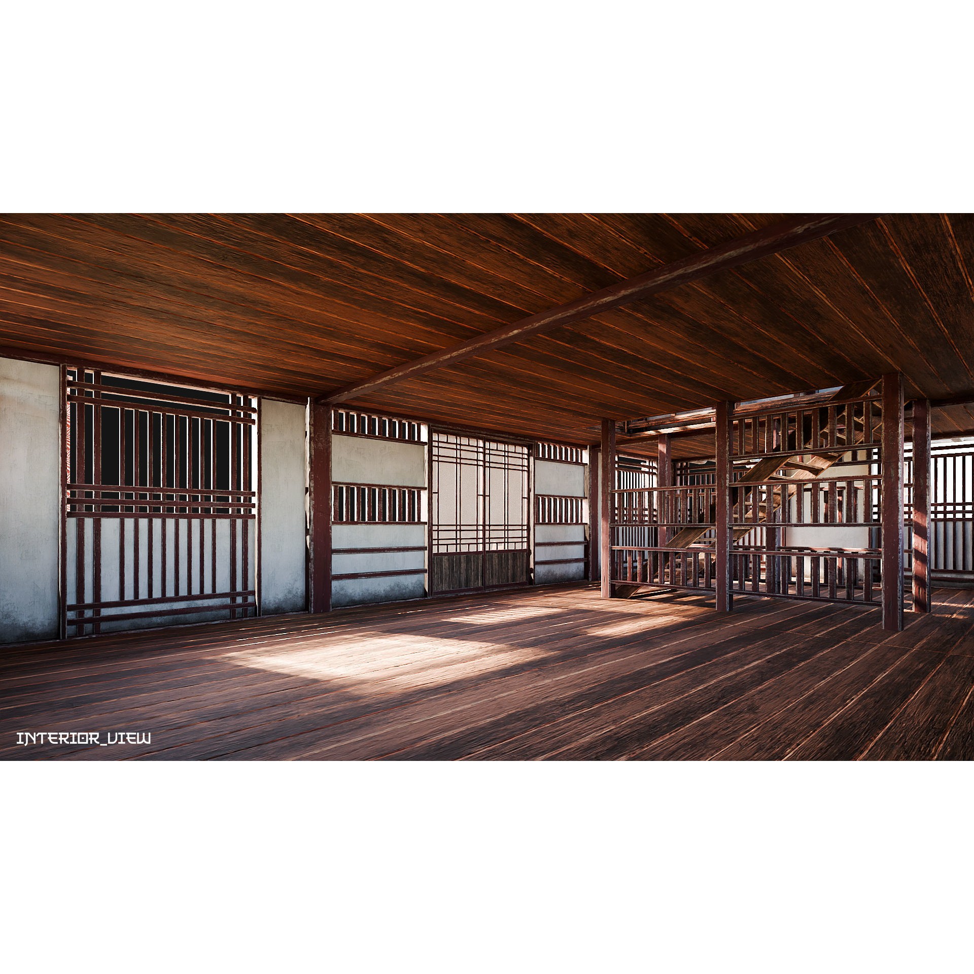 50 Japan Buildings - Low-Poly Game-Ready 3D Model - View 91