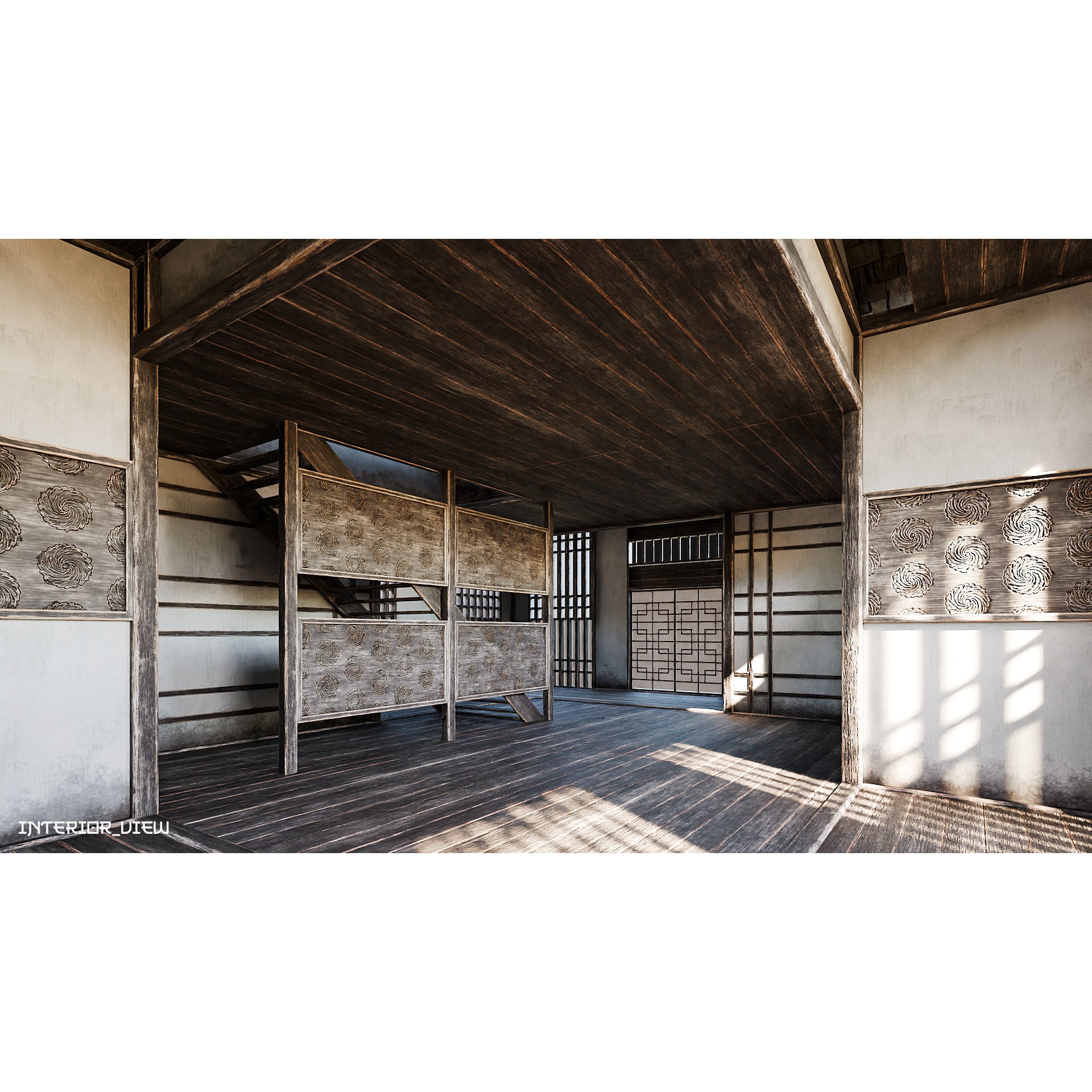 50 Japan Buildings - Low-Poly Game-Ready 3D Model - View 93