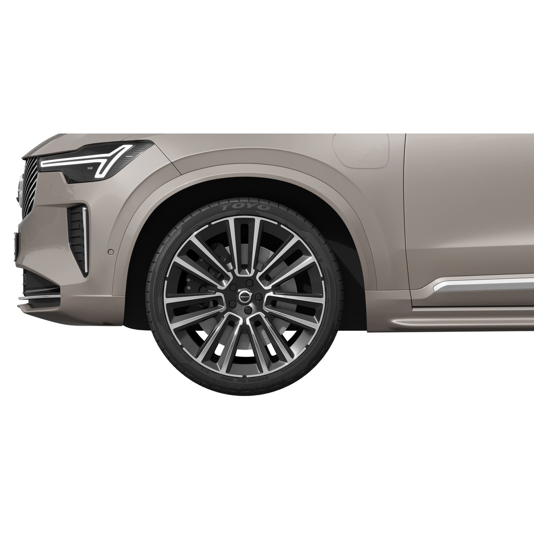 Volvo XC90 2025 3D Model – High Poly SUV Asset, FBX, PBR Textures - View 12