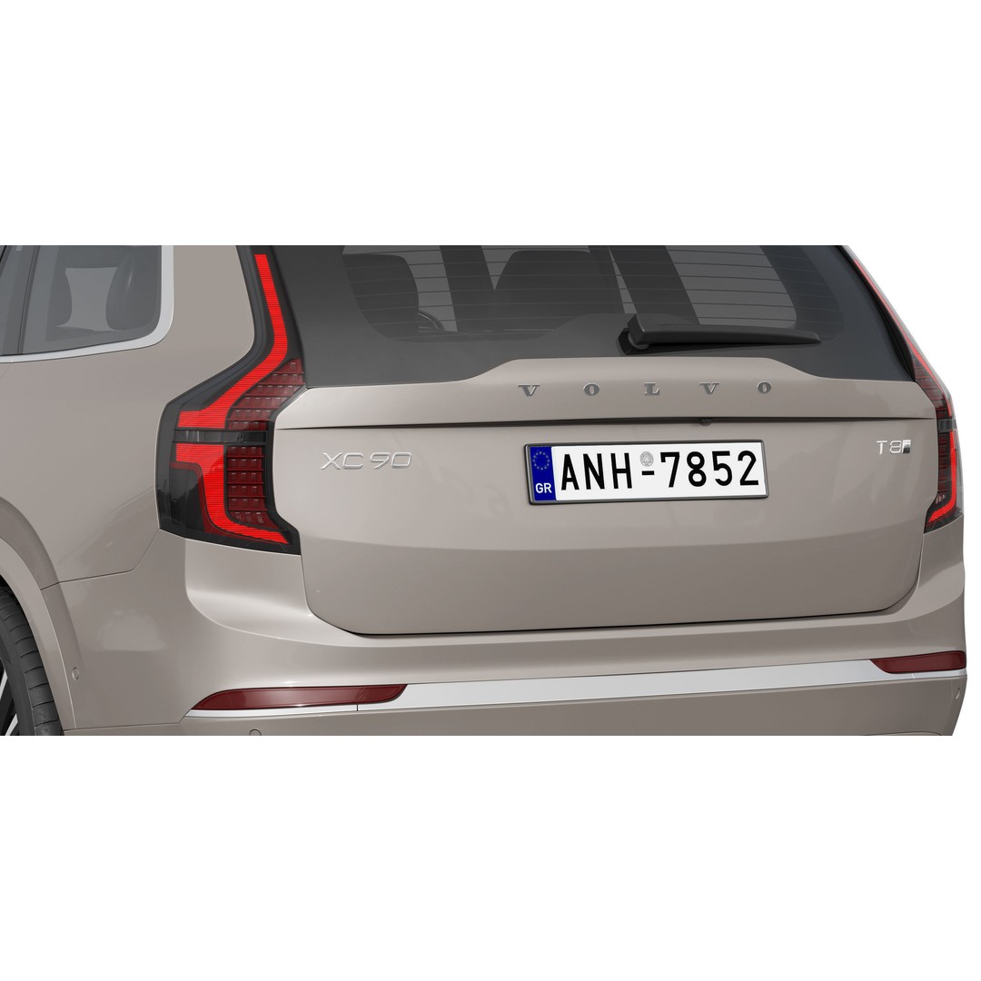 Volvo XC90 2025 3D Model – High Poly SUV Asset, FBX, PBR Textures - View 13