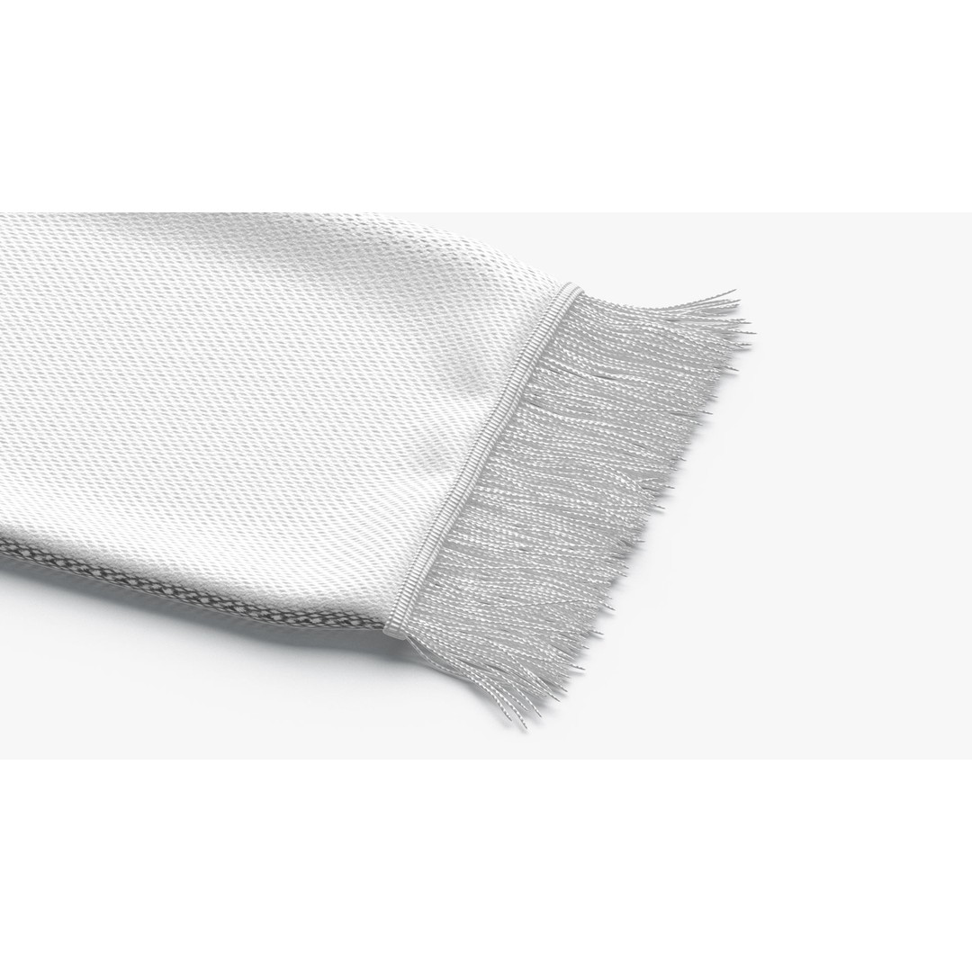 Soccer Scarf 3D Model – Low Poly PBR Game Asset, FBX, OBJ - View 5