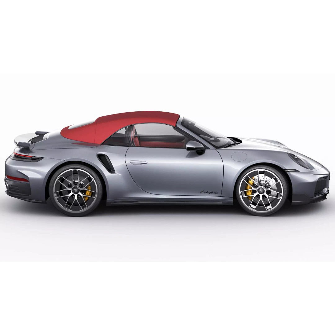 Porsche 911 Turbo S Cabriolet 2026 3D Model – High Poly Game Asset, FBX, OBJ - View 11