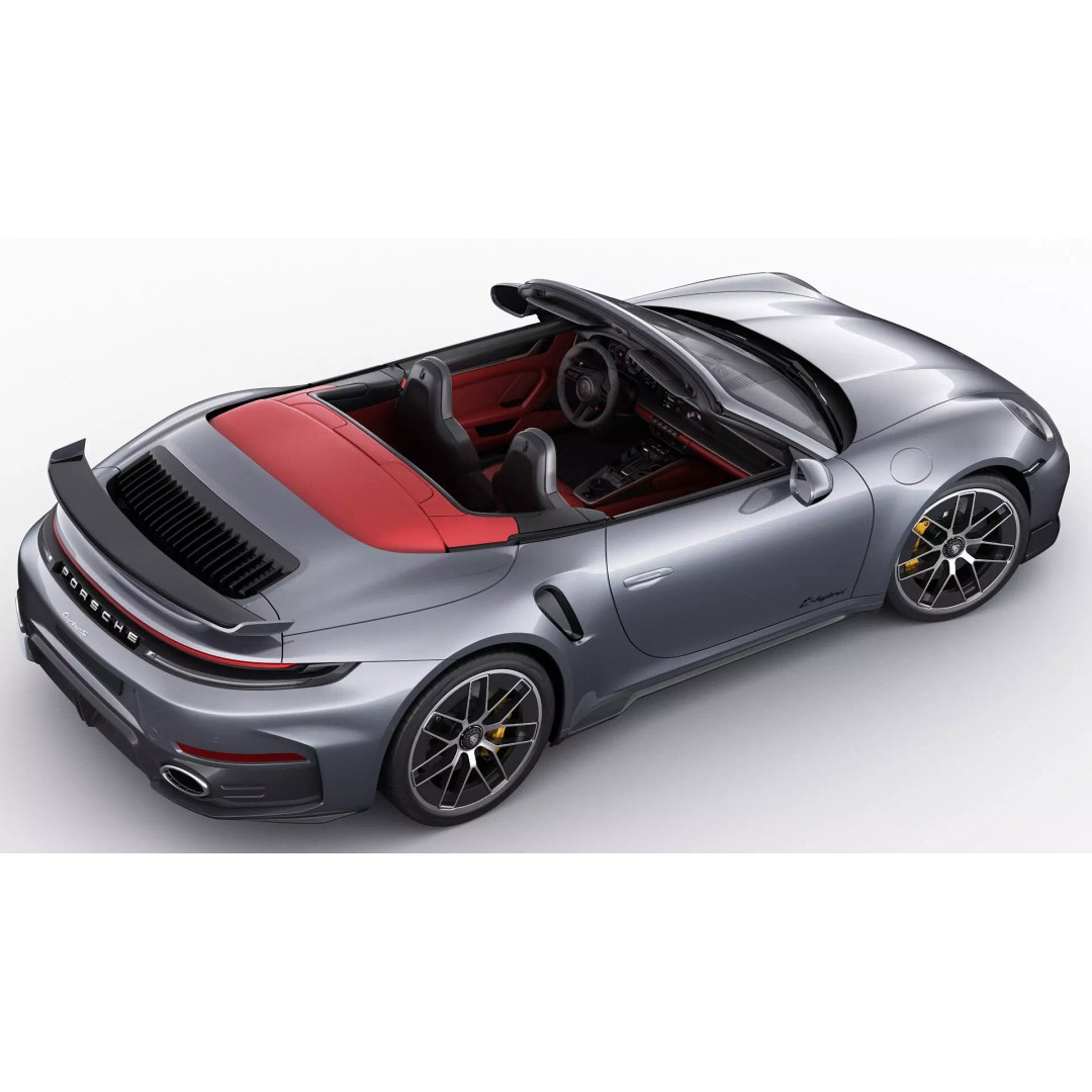 Porsche 911 Turbo S Cabriolet 2026 3D Model – High Poly Game Asset, FBX, OBJ - View 18