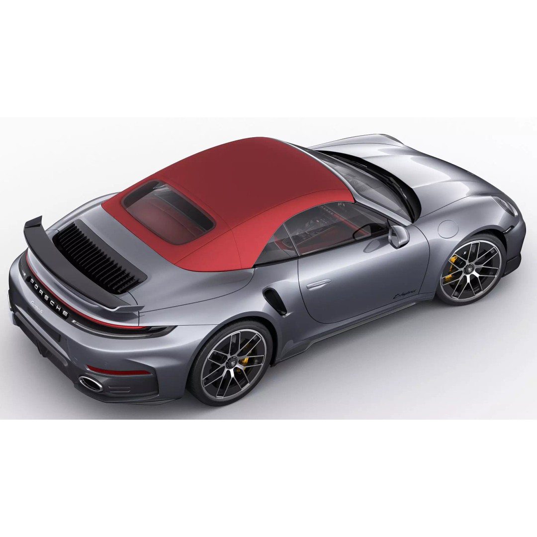 Porsche 911 Turbo S Cabriolet 2026 3D Model – High Poly Game Asset, FBX, OBJ - View 19