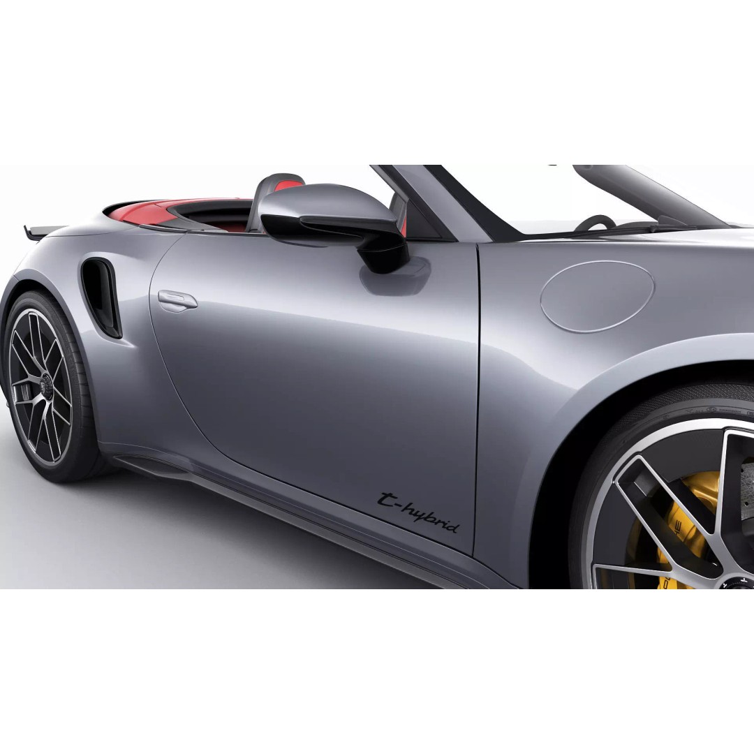 Porsche 911 Turbo S Cabriolet 2026 3D Model – High Poly Game Asset, FBX, OBJ - View 24