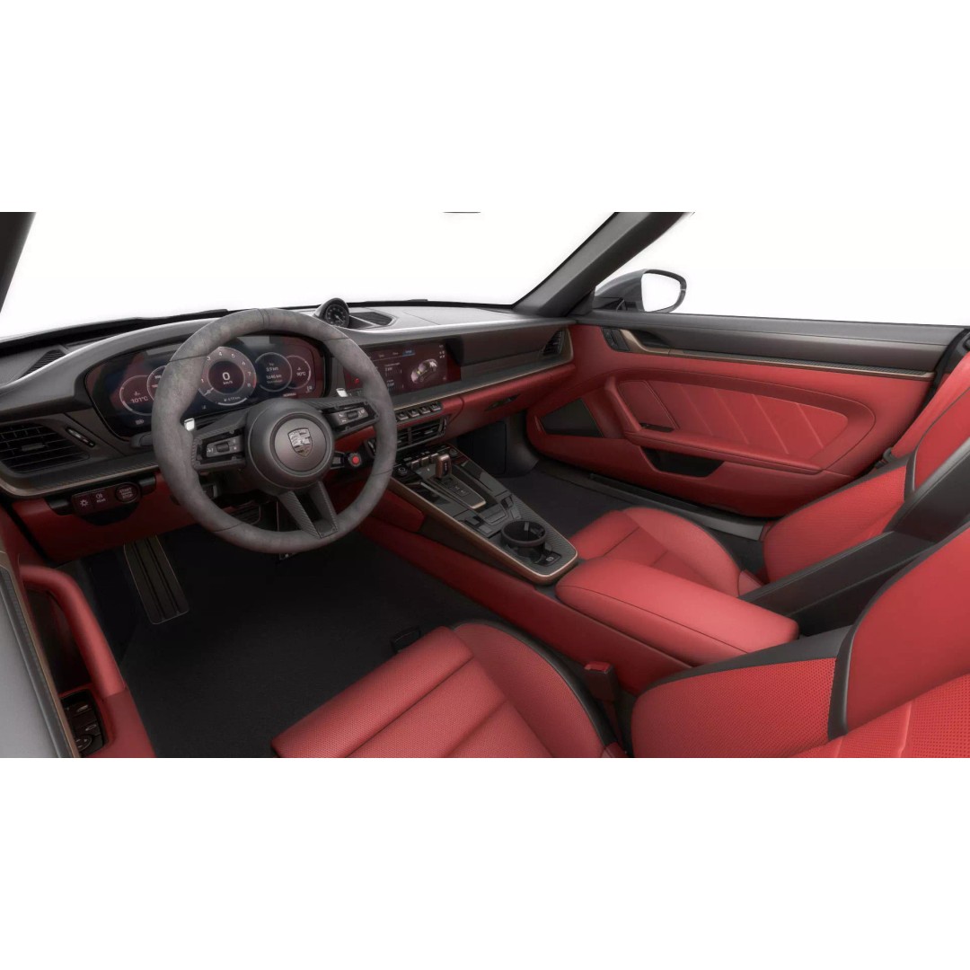Porsche 911 Turbo S Cabriolet 2026 3D Model – High Poly Game Asset, FBX, OBJ - View 28