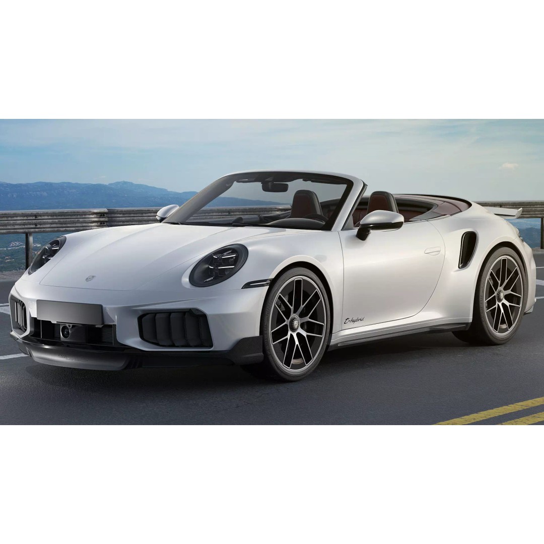 Porsche 911 Turbo S Cabriolet 2026 3D Model – High Poly Game Asset, FBX, OBJ - View 8