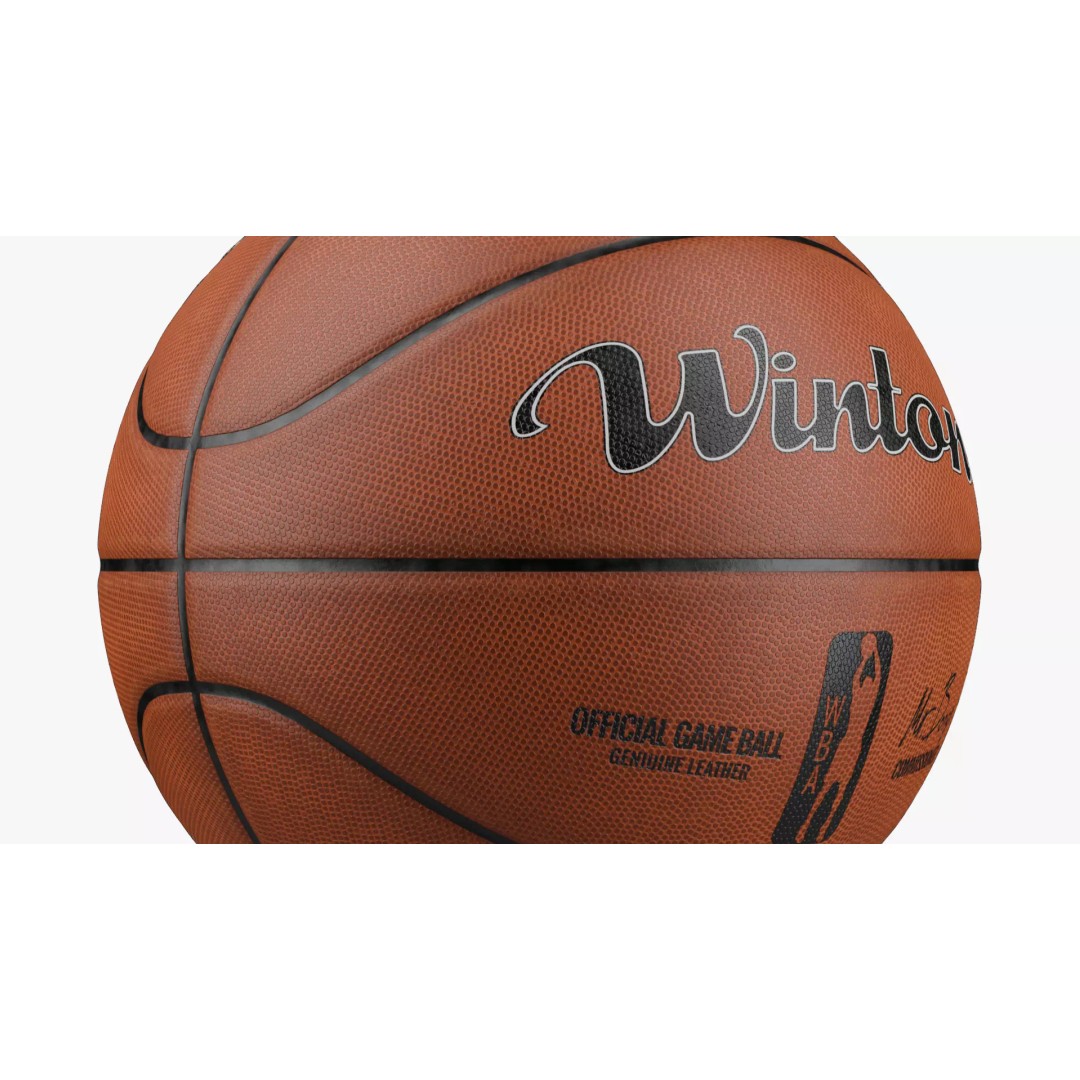 Basketball 3D Model – High-Quality PBR Asset for Blender - View 10