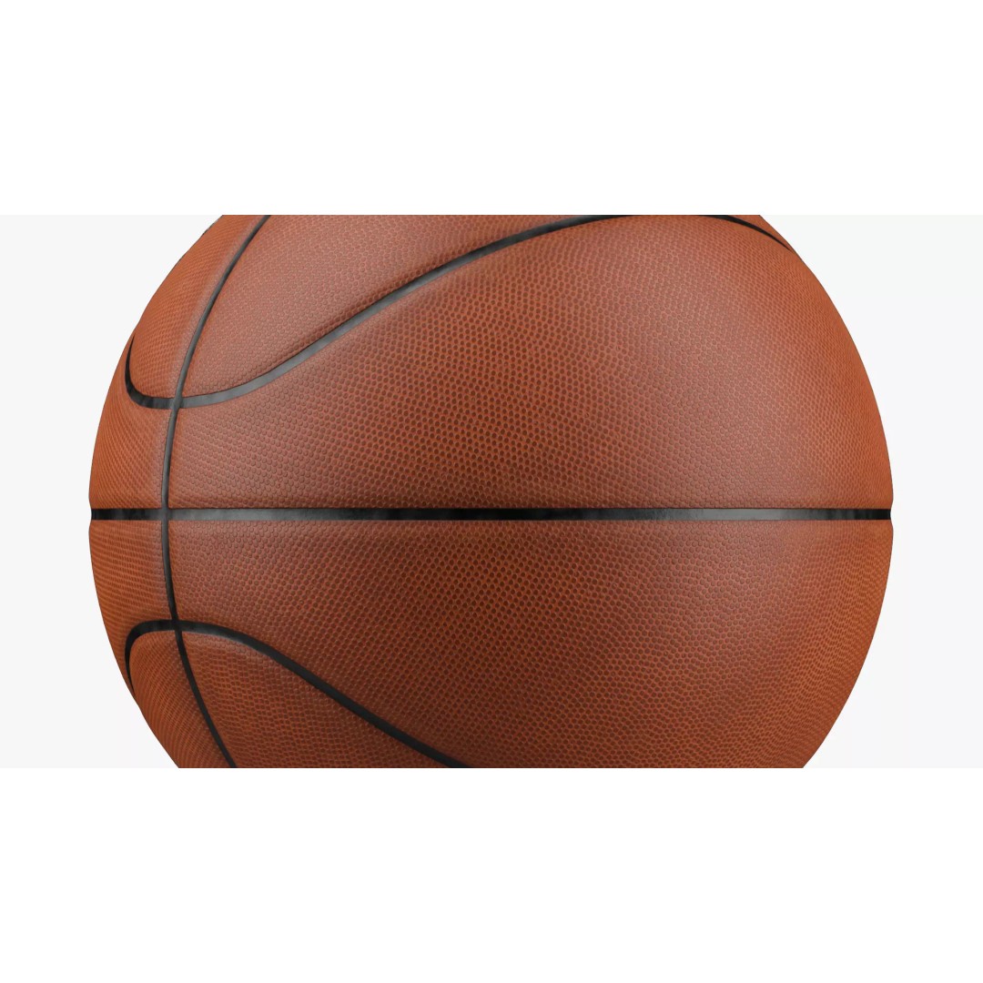 Basketball 3D Model – High-Quality PBR Asset for Blender - View 11
