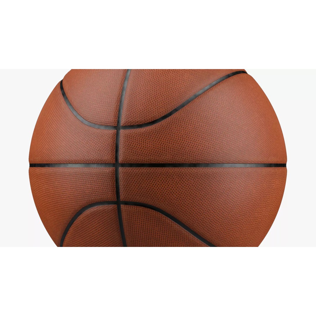 Basketball 3D Model – High-Quality PBR Asset for Blender - View 8
